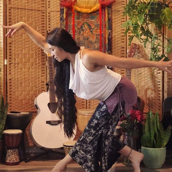 The Om Collection 2 TIER FLOW PANT - Picture 3 of 4